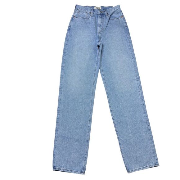 Madewell Tall Baggy Straight Jeans Size 26 - Picture 3 of 9